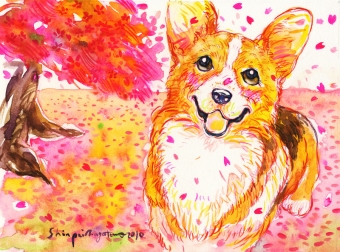 長友心平の犬絵画教室