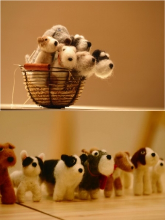 felt de dog & cat