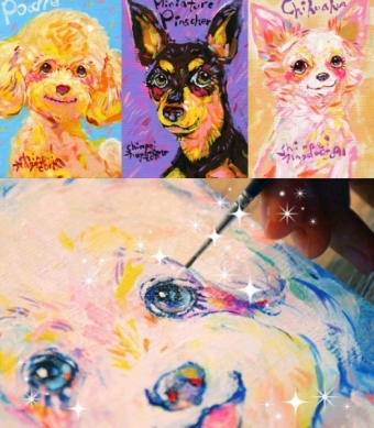 長友心平の犬絵画教室