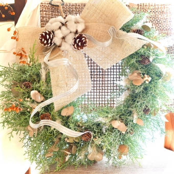 愛犬と楽しむフラワーアレンジメント ~Xmas 2025~